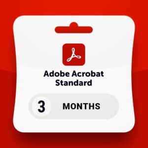 Adobe Acrobat Standard – Abbonamento 3 Mesi