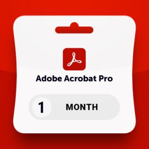 Adobe Acrobat Pro – Abbonamento 1 Mese