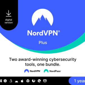 NordVPN Plus – Licenza 1 Anno – 10 Dispositivi