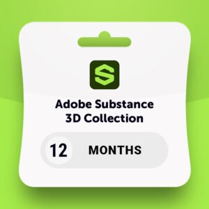 Adobe Substance 3D Collection - Abbonamento di 12 Mesi